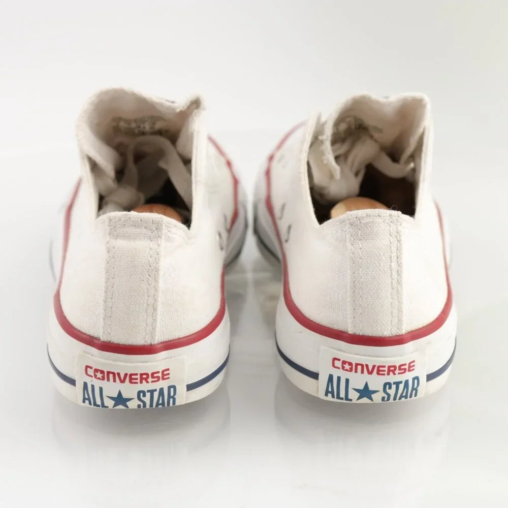 Converse Womens Shoreline Sneaker Size 6 White Canvas Low Top Lace Up Shoe Comfy - Picture 5 of 12